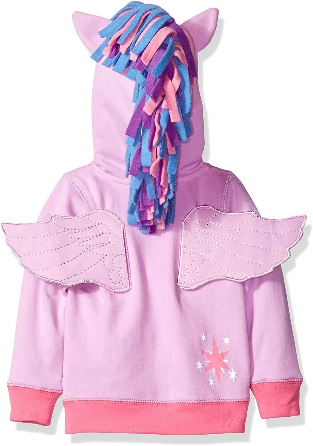 ژاکت دخترانه پونی کوچولو با طرح Twilight Sparkle بنفش/چند رنگ ژاکت دخترانه پونی کوچولو با طرح Twilight Sparkle بنفش/چند رنگ