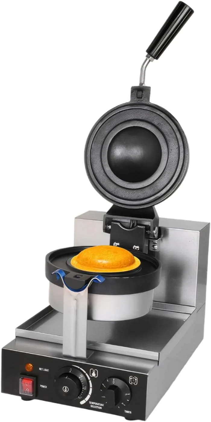 دستگاه وافل بستنی JUMEIYP، دستگاه همبرگر ساز تجاری UFO، دستگاه بزرگ نان همبرگر خانگی ژلاتو پانینی هات پرس