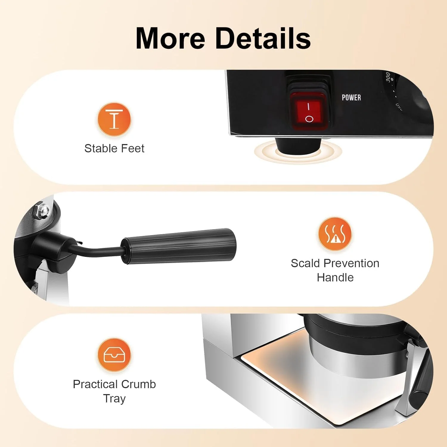 دستگاه وافل بستنی JUMEIYP، دستگاه همبرگر ساز تجاری UFO، دستگاه بزرگ نان همبرگر خانگی ژلاتو پانینی هات پرس دستگاه وافل بستنی JUMEIYP، دستگاه همبرگر ساز تجاری UFO، دستگاه بزرگ نان همبرگر خانگی ژلاتو پانینی هات پرس