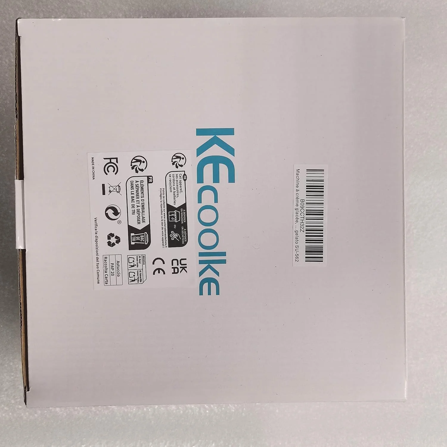 دستگاه بستنی ساز KECOOLKE، هدیه قدردانی از معلم، دستگاه بستنی برقی خانگی با ظرفیت 1.5 کوارت، ماست یخ زده، سوربت و ژلاتو