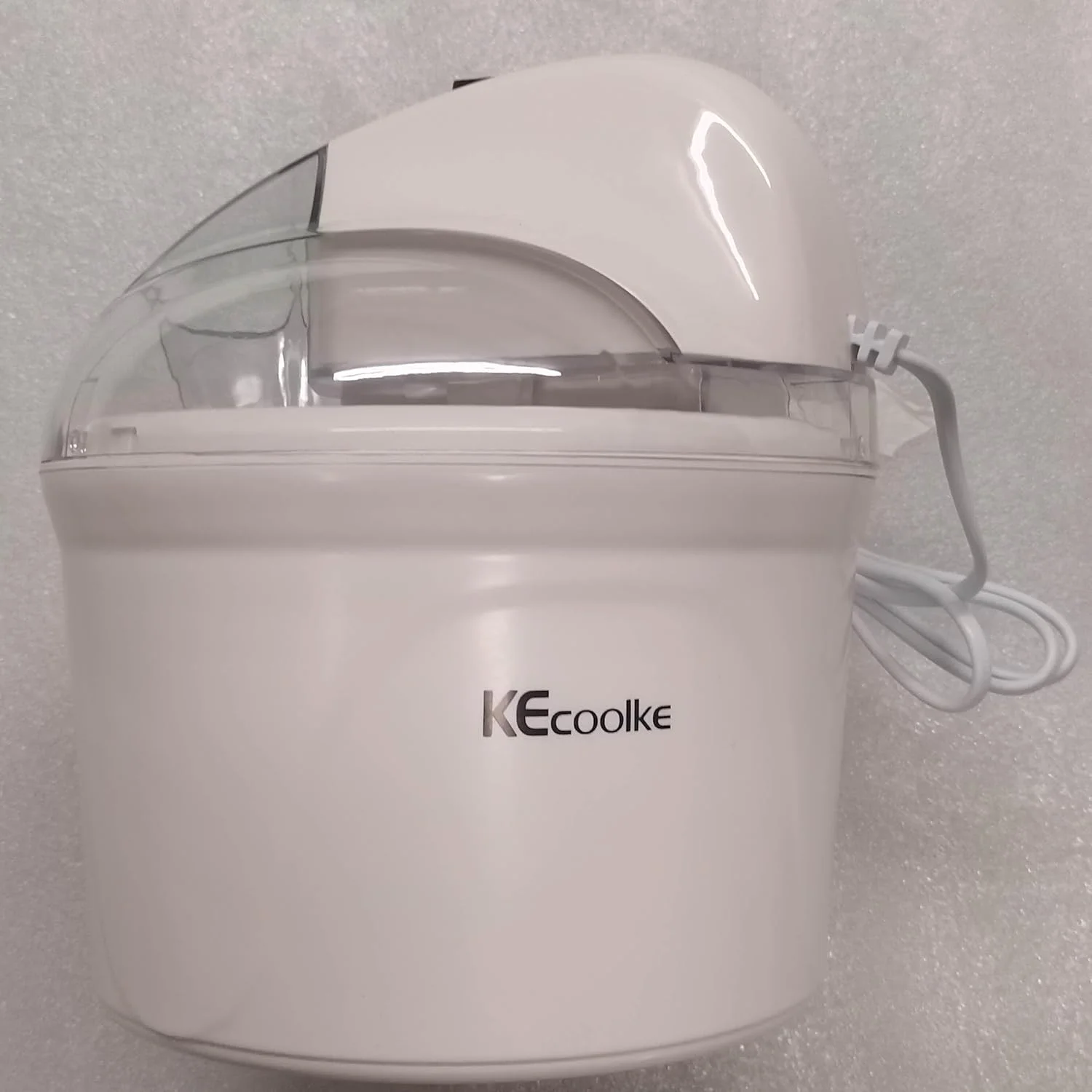 دستگاه بستنی ساز KECOOLKE، هدیه قدردانی از معلم، دستگاه بستنی برقی خانگی با ظرفیت 1.5 کوارت، ماست یخ زده، سوربت و ژلاتو