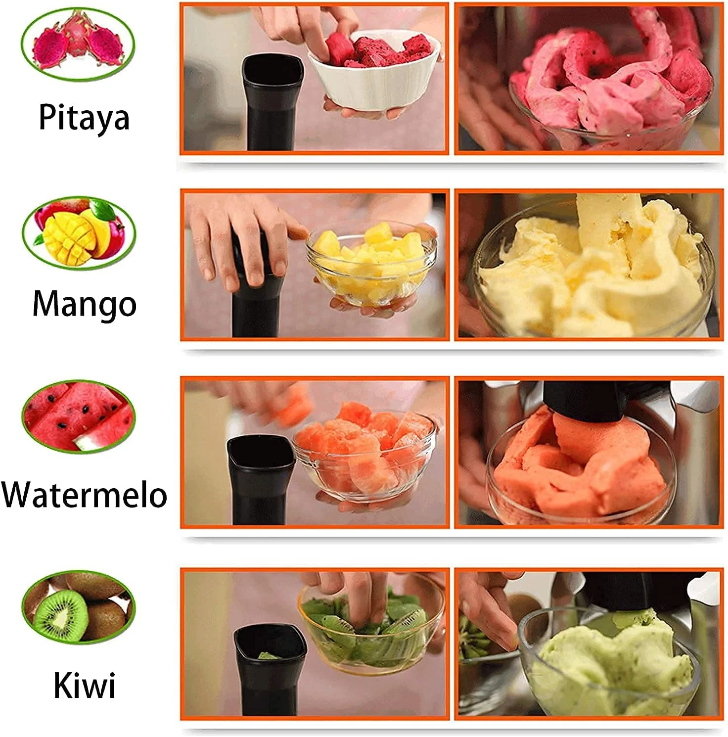 دستگاه بستنی ساز، دسر و کرم ساز سالم و یخ زده، دستگاه بستنی ساز میوه ای تازه، دستگاه بستنی خانگی خوش طعم و لطیف، تهیه سوربت میوه، ژلاتو، لذت دسر سریع و آسان دستگاه بستنی ساز، دسر و کرم ساز سالم و یخ زده، دستگاه بستنی ساز میوه ای تازه، دستگاه بستنی خانگی خوش طعم و لطیف، تهیه سوربت میوه، ژلاتو، لذت دسر سریع و آسان