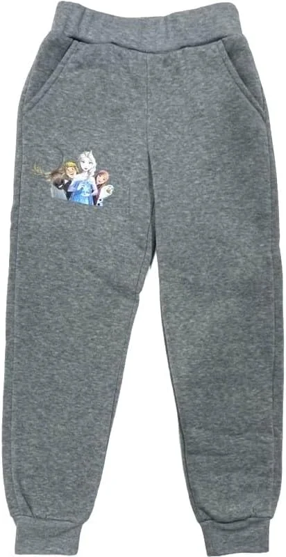 ست گرمکن دخترانه طرح Frozen برند eplusm، شامل ژاکت زیپ‌دار و شلوار ورزشی، هدیه ای مناسب برای دختران