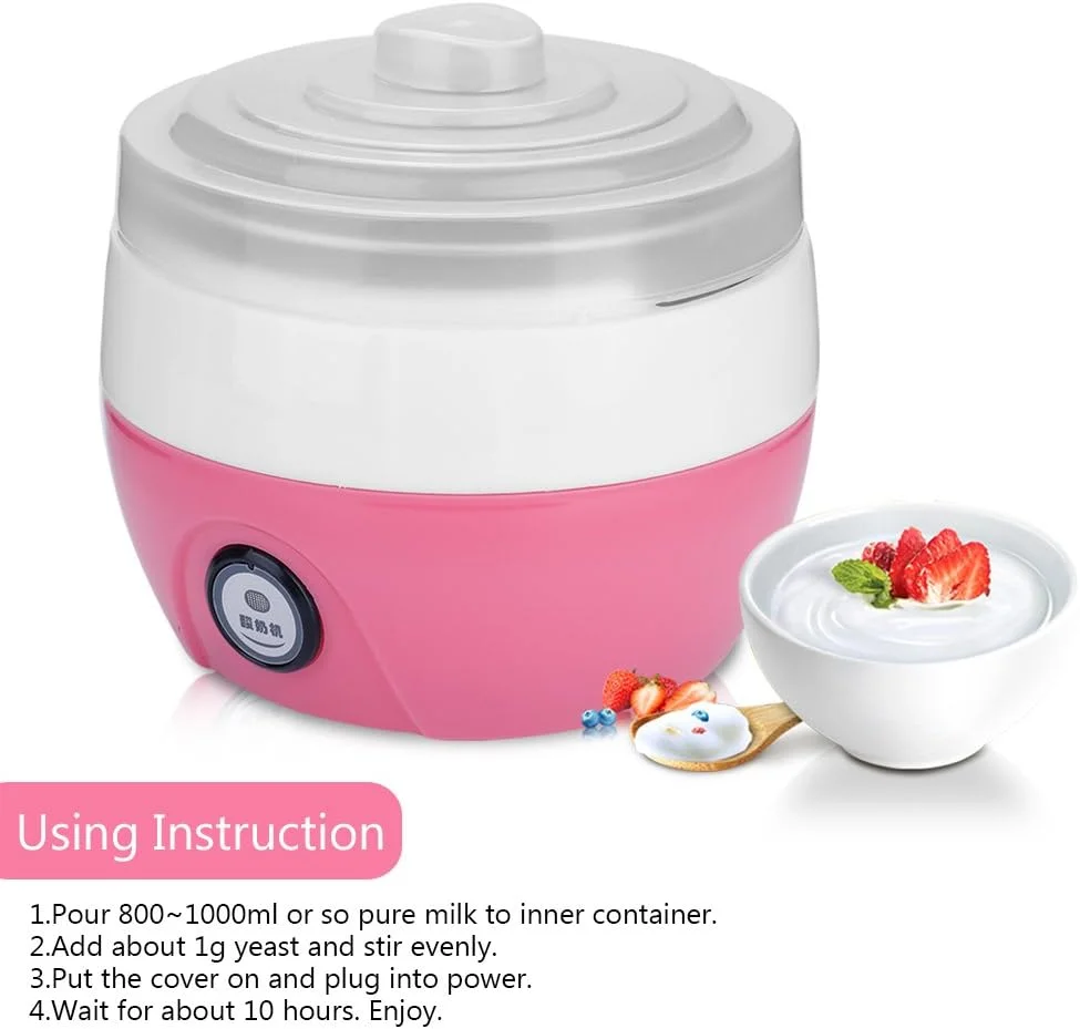 دستگاه ماست ساز برقی، دستگاه بستنی ساز با محفظه داخلی استیل ضد زنگ دیجیتال برای مصارف خانگی () دستگاه ماست ساز برقی، دستگاه بستنی ساز با محفظه داخلی استیل ضد زنگ دیجیتال برای مصارف خانگی ()