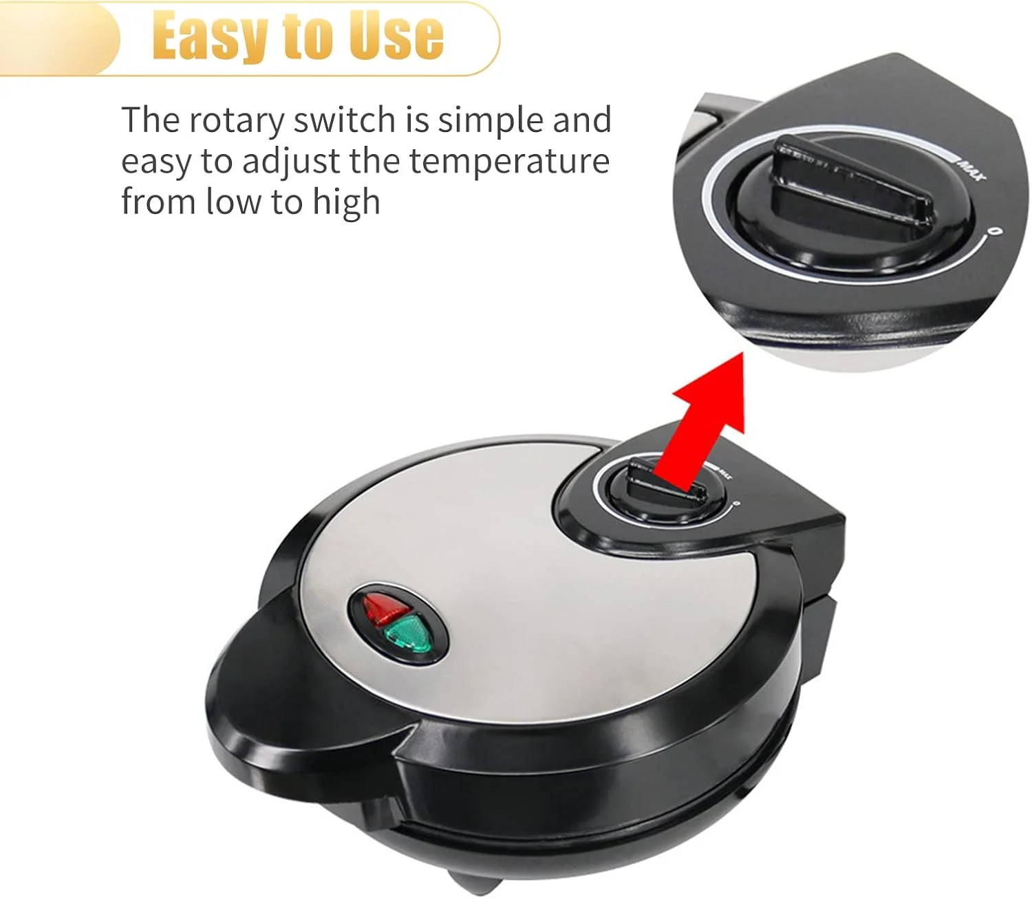 دستگاه بستنی ساز قیفی برقی 1200 واتی Fawoonu با غلتک، وافل ساز قیفی و کاسه ای، پخت وافل نچسب روی دستگاه، بدنه استیل ضد زنگ برای صبحانه خانگی دستگاه بستنی ساز قیفی برقی 1200 واتی Fawoonu با غلتک، وافل ساز قیفی و کاسه ای، پخت وافل نچسب روی دستگاه، بدنه استیل ضد زنگ برای صبحانه خانگی