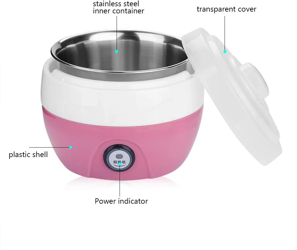 دستگاه ماست ساز برقی، دستگاه بستنی ساز با محفظه داخلی استیل ضد زنگ دیجیتال برای مصارف خانگی () دستگاه ماست ساز برقی، دستگاه بستنی ساز با محفظه داخلی استیل ضد زنگ دیجیتال برای مصارف خانگی ()