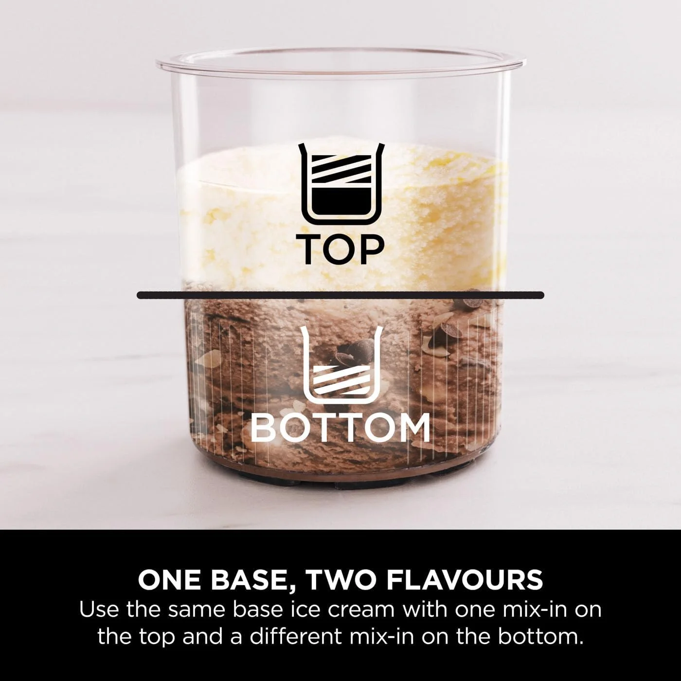 دستگاه بستنی ساز و دسر ساز یخ زده نینجا CREAMi Deluxe با 3 ظرف، 10 عملکرد، ساخت بستنی، ژلاتو، سوربت، ماست یخ زده، میلک شیک، اسلاش و موارد دیگر، نقره ای، NC501ME، 2 سال گارانتی دستگاه بستنی ساز و دسر ساز یخ زده نینجا CREAMi Deluxe با 3 ظرف، 10 عملکرد، ساخت بستنی، ژلاتو، سوربت، ماست یخ زده، میلک شیک، اسلاش و موارد دیگر، نقره ای، NC501ME، 2 سال گارانتی