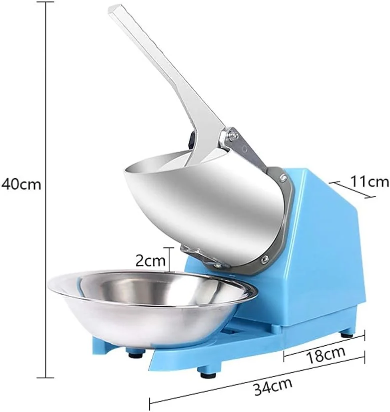دستگاه یخ خرد کن استیل، دستگاه برف ساز برای بستنی، نوشیدنی های سرد، دسر میوه ای (IC1) دستگاه یخ خرد کن استیل، دستگاه برف ساز برای بستنی، نوشیدنی های سرد، دسر میوه ای (IC1)