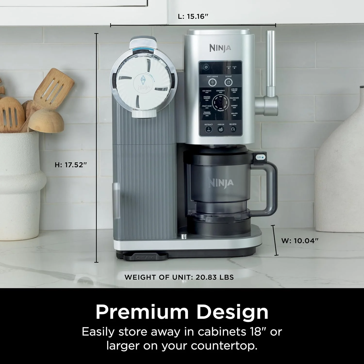 دستگاه بستنی ساز و سرو نرم نینجا CREAMi Swirl، شربت، میلک شیک، ماست یخ زده، برنامه کم کالری و موارد دیگر، 13 در 1، دسته سرو نرم و (2) پیمانه 16 اونسی CREAMi Swirl، برای کودکان و تمام سنین، NC701 دستگاه بستنی ساز و سرو نرم نینجا CREAMi Swirl، شربت، میلک شیک، ماست یخ زده، برنامه کم کالری و موارد دیگر، 13 در 1، دسته سرو نرم و (2) پیمانه 16 اونسی CREAMi Swirl، برای کودکان و تمام سنین، NC701