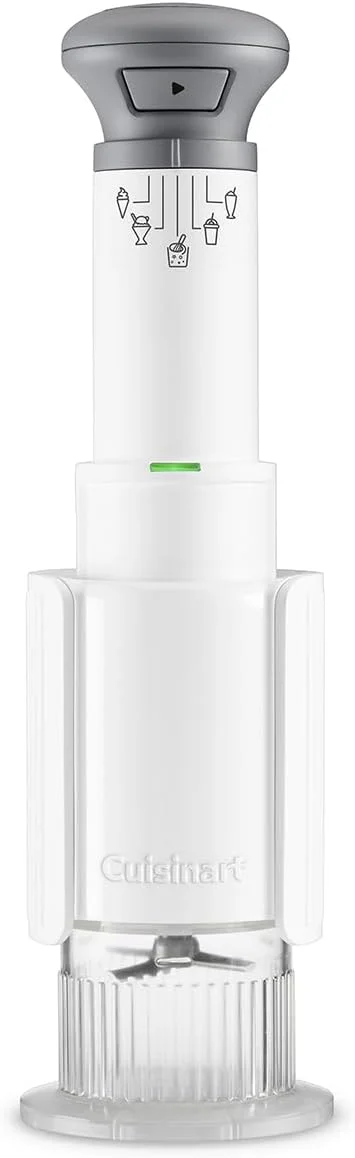 دستگاه بستنی ساز Cuisinart FreezeWand - 5 در 1 بستنی، سوربت، میلک شیک، اسلش - 3 فنجان - وگان، بدون لاکتوز، غنی از پروتئین - 5 دقیقه آماده سازی - جمع و جور و قابل حمل