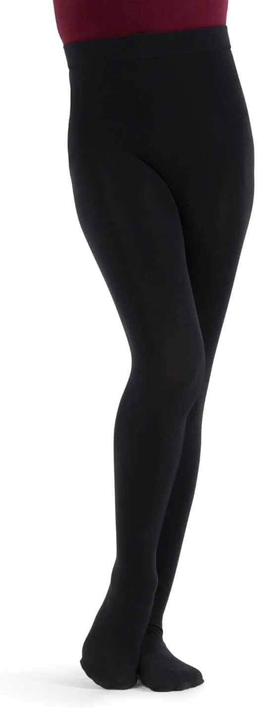 جوراب شلواری دخترانه Capezio Ultra Soft™ Transition Tight® با درز پشتی - جوراب شلواری دخترانه