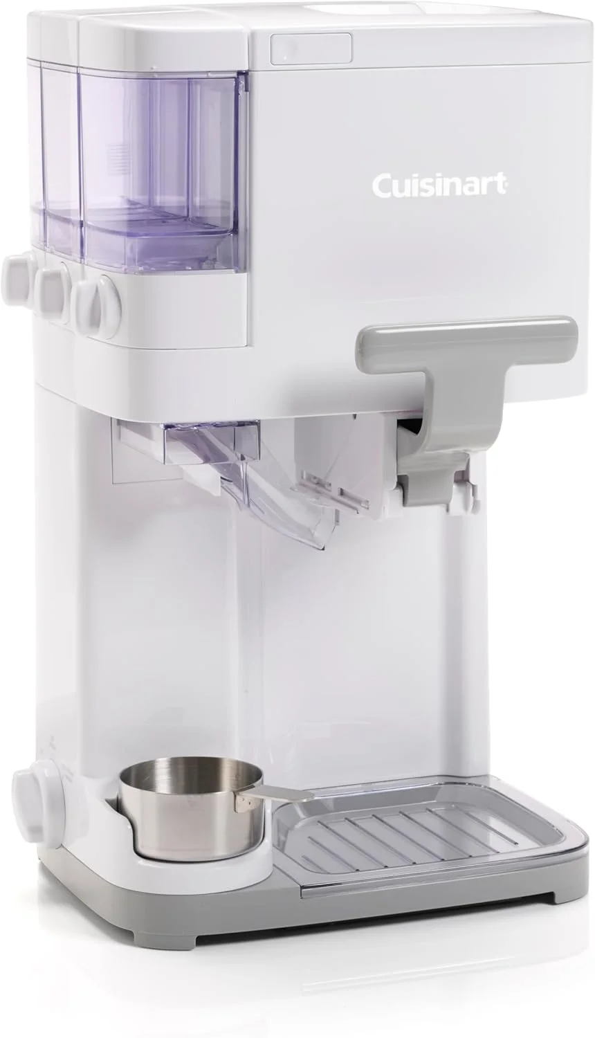 دستگاه بستنی ساز سافت سرو Cuisinart، ظرفیت 1.4 لیتر، 100% اتوماتیک، بستنی نرم، پخش کننده تاپینگ، تاج دستگاه بستنی ساز سافت سرو Cuisinart، ظرفیت 1.4 لیتر، 100% اتوماتیک، بستنی نرم، پخش کننده تاپینگ، تاج