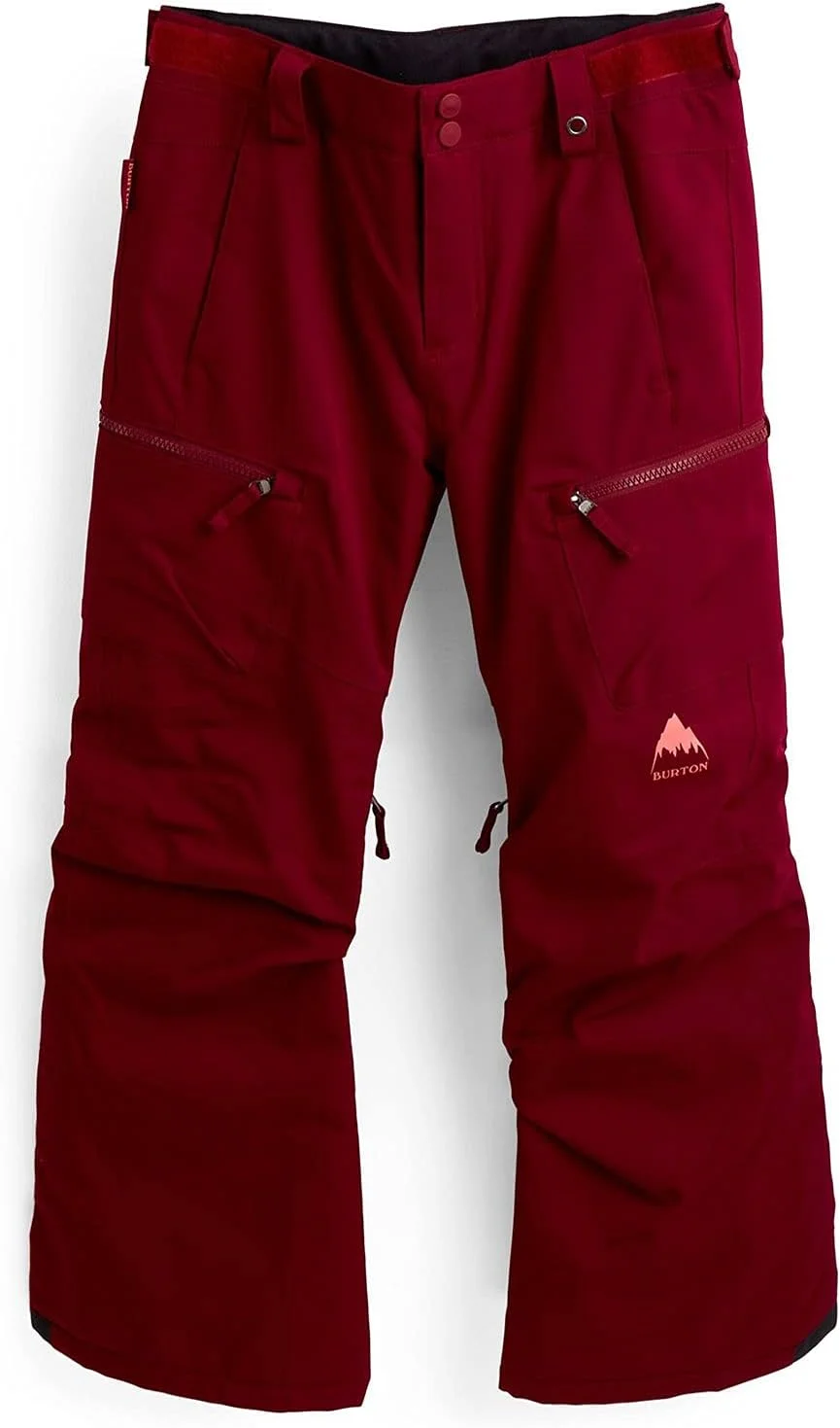 شلوار کارگو دخترانه Burton Elite، توت فرنگی پخته، مدیوم