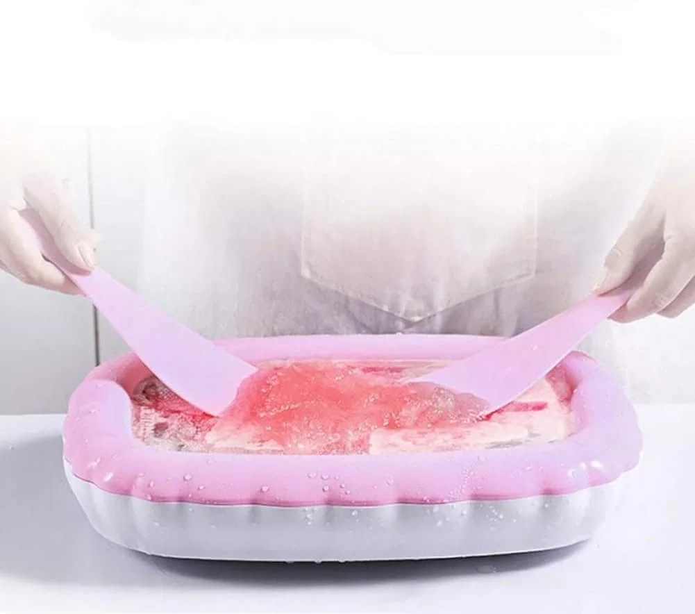 دستگاه بستنی رولی خانگی ATAAY، دستگاه یخ ساز فوری، مناسب کودکان، مینی بستنی ساز