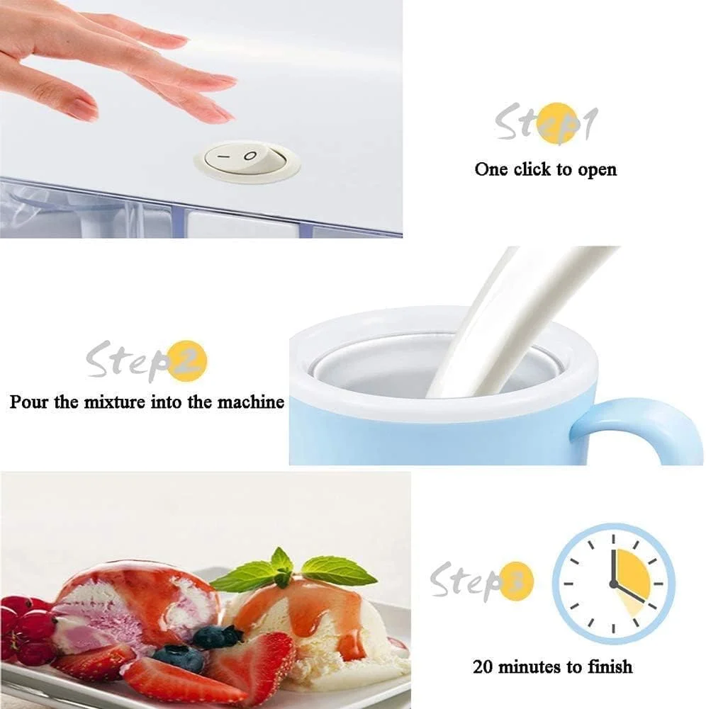 دستگاه بستنی ساز قیفی نرم ATAAY، دستگاه دو فنجانه یخ در بهشت و بستنی ساز خانگی، دستگاه پارویی مخلوط کن جداشدنی آبی دستگاه بستنی ساز قیفی نرم ATAAY، دستگاه دو فنجانه یخ در بهشت و بستنی ساز خانگی، دستگاه پارویی مخلوط کن جداشدنی آبی