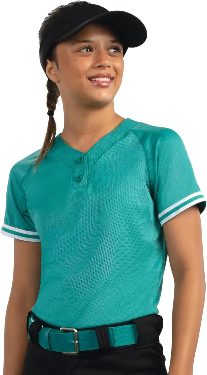 آگوستا اسپورتسور لباس ورزشی دخترانه آگوستا اسپورتسور دخترانه Cutter+ Henley Jersey آگوستا اسپورتسور لباس ورزشی دخترانه Cutter+ Henley Jersey