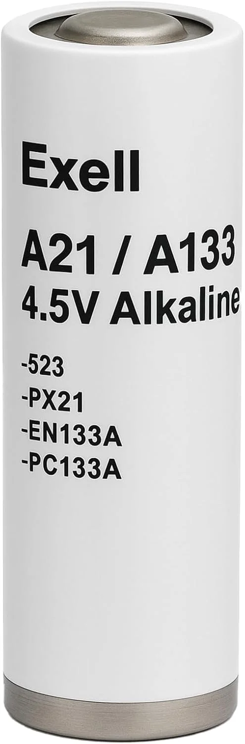 باتری اکسل A21PX 4.5V 1306AP 3LR50 6135-99-114-1239 A133 A21 APX21 BA-1098 EN133A EPX21 PC133A PX21 RPX21 V21PX به همراه دوربین فیلمبرداری Bolex H16، دوربین Praktica EE2 EE3 PLC2 PLC3 VLC VLC2 VLC3