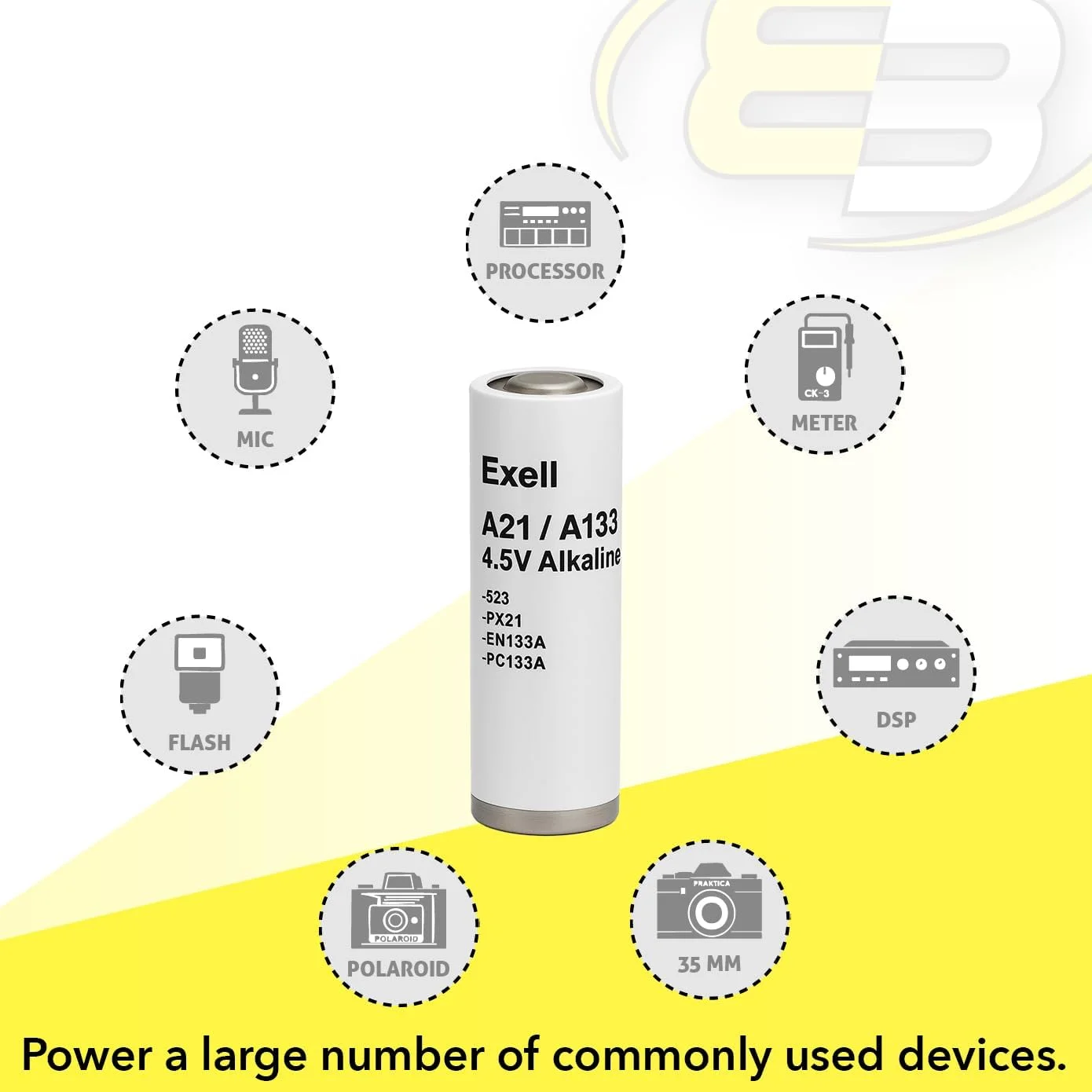 باتری اکسل A21PX 4.5V 1306AP 3LR50 6135-99-114-1239 A133 A21 APX21 BA-1098 EN133A EPX21 PC133A PX21 RPX21 V21PX به همراه دوربین فیلمبرداری Bolex H16، دوربین Praktica EE2 EE3 PLC2 PLC3 VLC VLC2 VLC3 باتری اکسل A21PX 4.5V 1306AP 3LR50 6135-99-114-1239 A133 A21 APX21 BA-1098 EN133A EPX21 PC133A PX21 RPX21 V21PX به همراه دوربین فیلمبرداری Bolex H16، دوربین Praktica EE2 EE3 PLC2 PLC3 VLC VLC2 VLC3