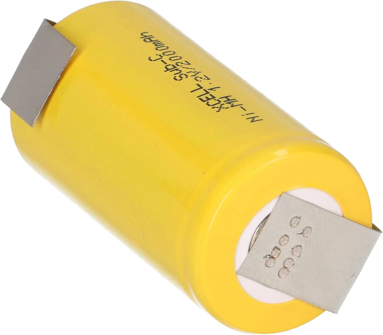 باتری XCell SUB-C – 2000 میلی آمپر ساعت / 1.2 ولت / NIMH با زبانه لحیم کاری Z – سلول با کارایی بالا با کیفیت صنعتی