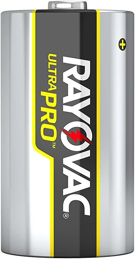باتری های قلمی Rayovac C، باتری های آلکالاین Ultra Pro C Cell، بسته 6 عددی