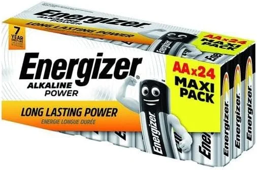 باتری آلکالاین پاور AA (قلمی/LR6 بسته 24 عددی) Energizer