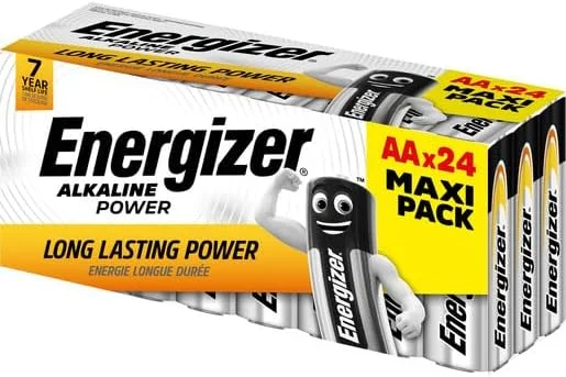 باتری آلکالاین پاور AA (قلمی/LR6 بسته 24 عددی) Energizer