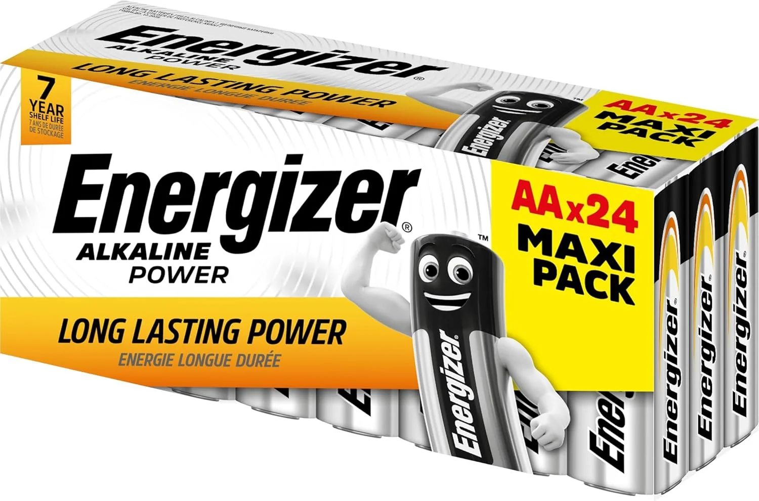 باتری آلکالاین پاور AA (قلمی/LR6 بسته 24 عددی) Energizer