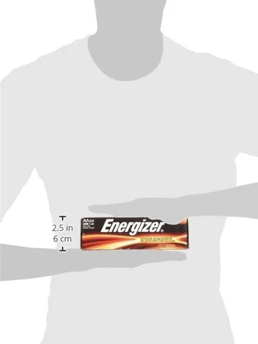 بسته 24 عددی باتری قلمی آلکالاین صنعتی Energizer
