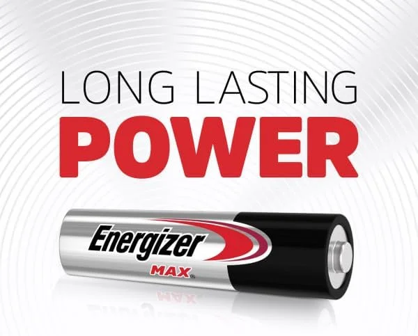باتری آلکالاین قلمی 1.5 ولت Energizer E91Hp Max، 20 عددی - مشکی