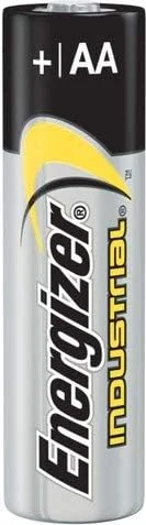 باتری های آلکالاین صنعتی Energizer EN91، سایز AA (جعبه 144 عددی) - ساخت ایالات متحده آمریکا یا سنگاپور