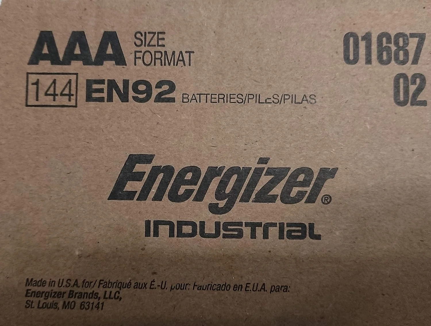باتری های آلکالاین صنعتی AA Energizer، 24 عددی (بسته 6 تایی) AAA EN9224