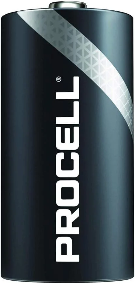 بسته 20 عددی باتری قلمی Duracell Procell C | باتری آلکالاین 1.5 ولت صنعتی | مناسب برای خانه یا محل کار | بسته تبلیغاتی خوشبو کننده هوا خودرو | قدرت ماندگار و قابل اعتماد