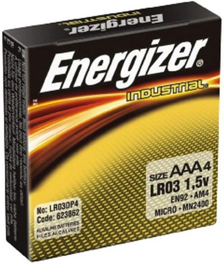 باتری های آلکالاین صنعتی AA Energizer، 24 عددی (بسته 6 تایی) AAA EN9224