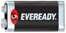 باتری های صنعتی سنگین Eveready 5014، 9 ولت در بسته 6 عددی