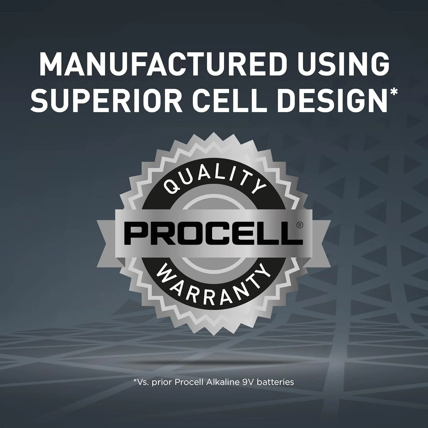 باتری آلکالاین کتابی 9 ولت Procell 6LR61 MX1604