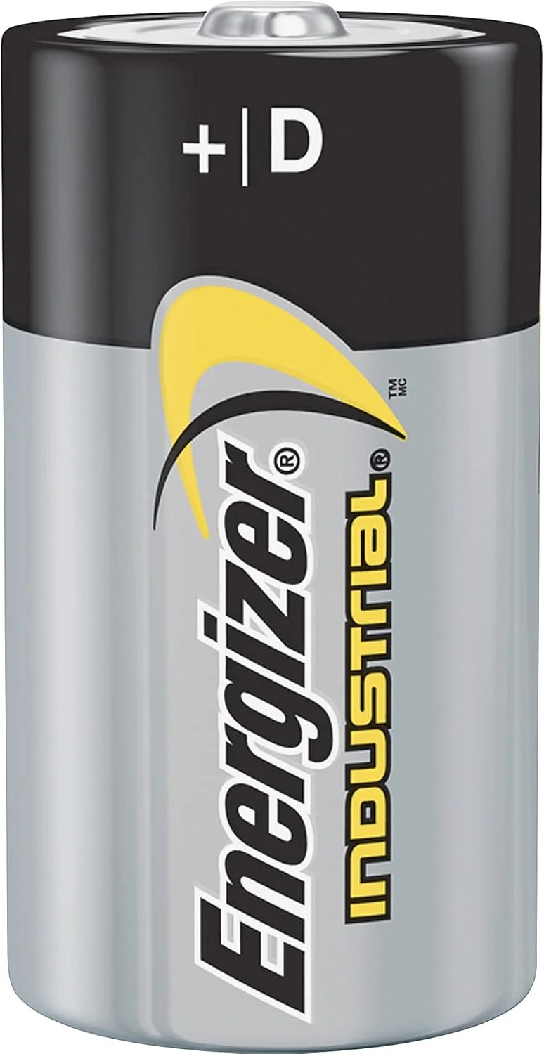 باتری آلکالاین سایز D یکبار مصرف صنعتی Energizer 636108 (بسته 12 عددی)