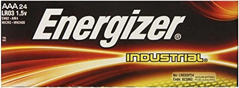 بسته 24 عددی باتری آلکالاین صنعتی AAA انرجایزر EVEREADY مدل EN92