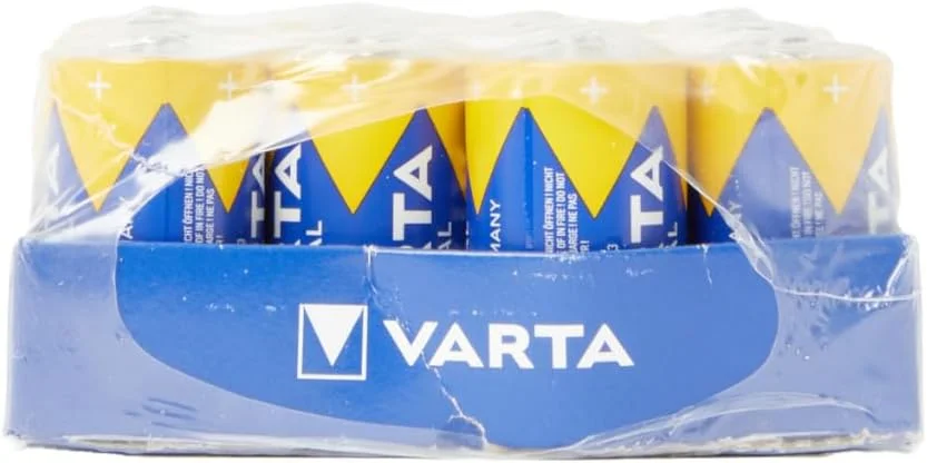باتری مونو VARTA D، بسته 20 عددی، Industrial Pro، باتری آلکالاین، 1.5 ولت، بسته ذخیره سازی، ساخت آلمان باتری مونو VARTA D، بسته 20 عددی، Industrial Pro، باتری آلکالاین، 1.5 ولت، بسته ذخیره سازی، ساخت آلمان