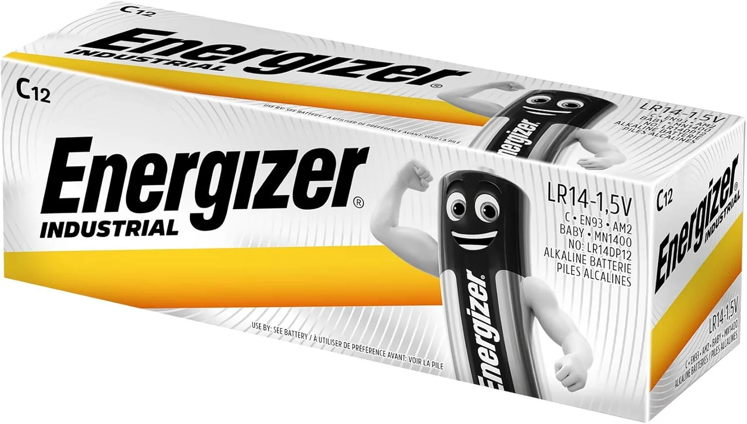 باتری صنعتی Energizer Long Life LR14 1.5V C، مرجع 632049