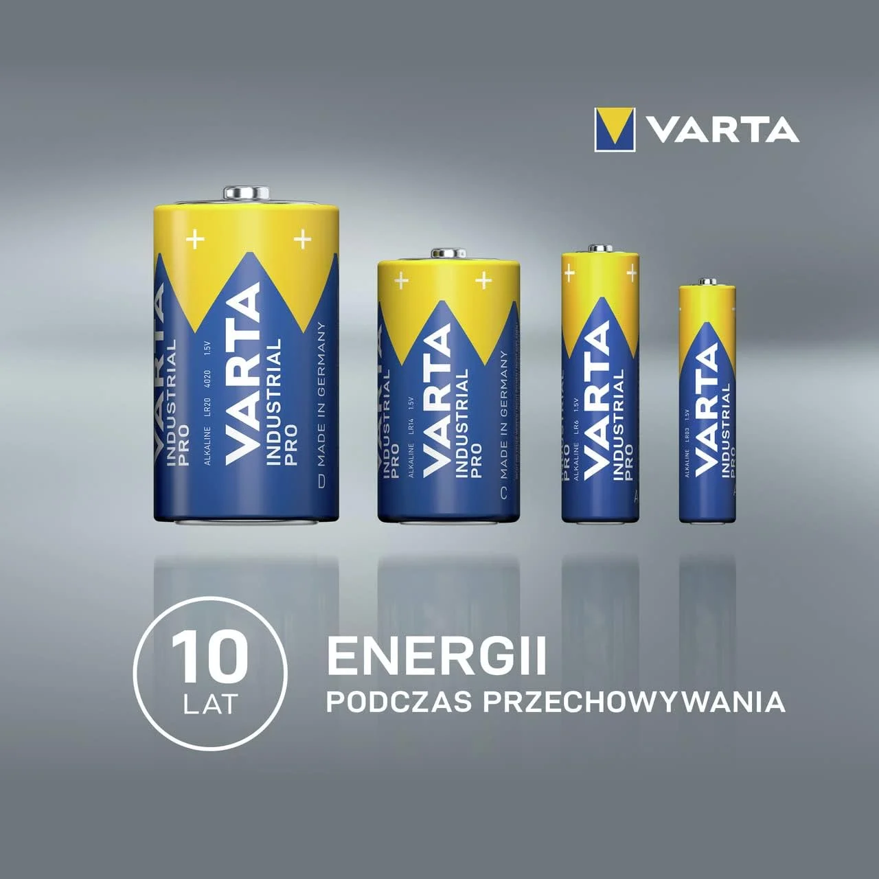 باتری صنعتی VARTA AA Mignon Alkaline Batteries LR6 - بسته 40 عددی، ساخت آلمان باتری صنعتی VARTA AA Mignon Alkaline Batteries LR6 - بسته 40 عددی، ساخت آلمان
