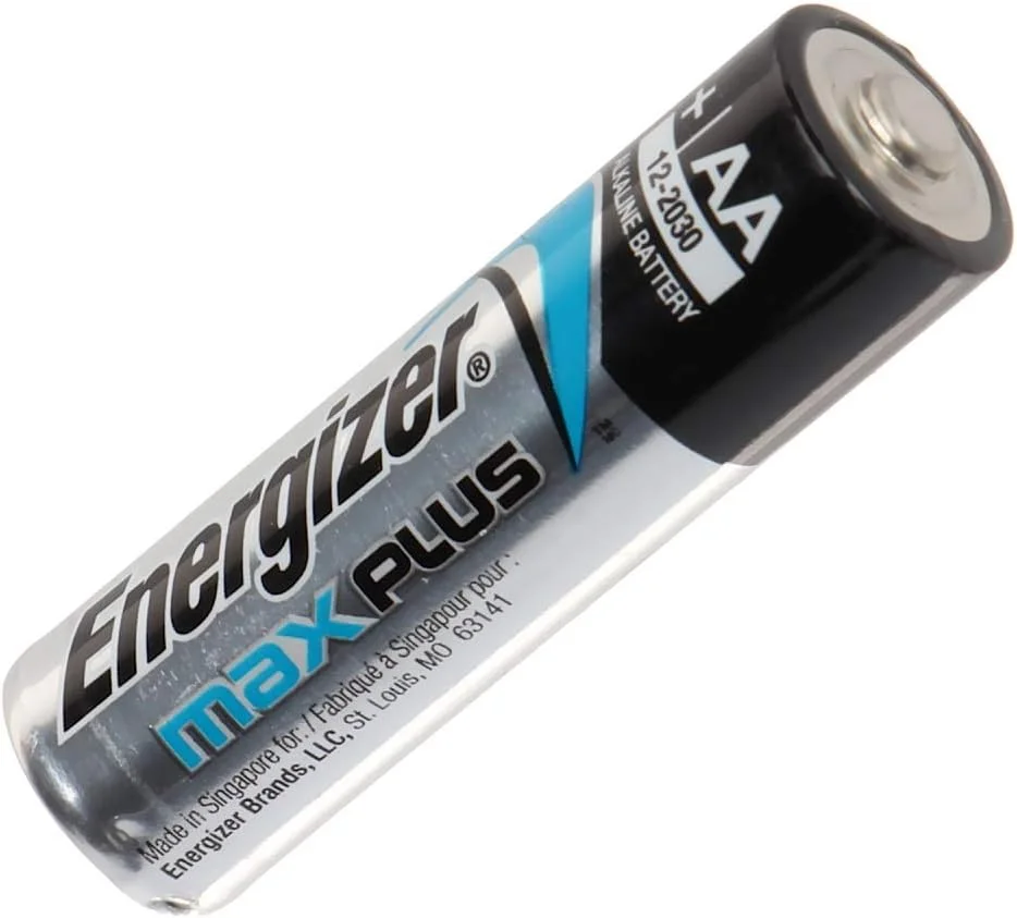 باتری قلمی آلکالاین صنعتی Energizer Max Plus (AA) 1.5 ولت 20 عددی، E301323500 باتری قلمی آلکالاین صنعتی Energizer Max Plus (AA) 1.5 ولت 20 عددی، E301323500