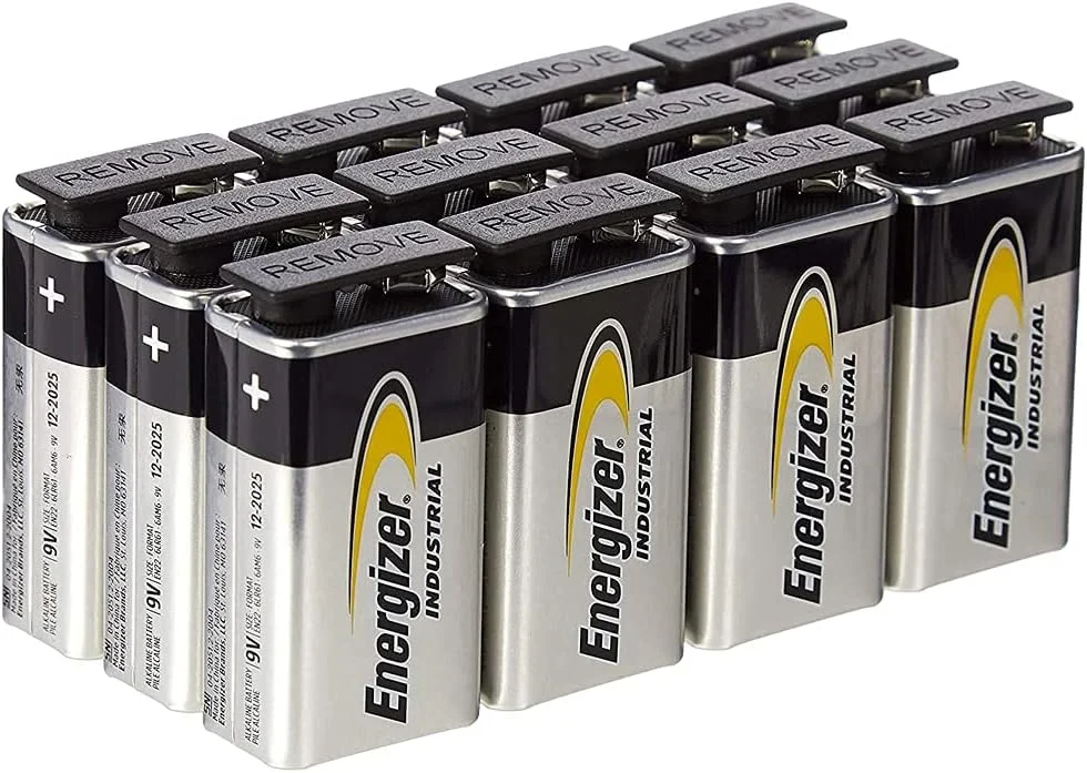 باتری 9 ولت صنعتی/یکبار مصرف Energizer (بسته 12 عددی) باتری 9 ولت صنعتی/یکبار مصرف Energizer (بسته 12 عددی)