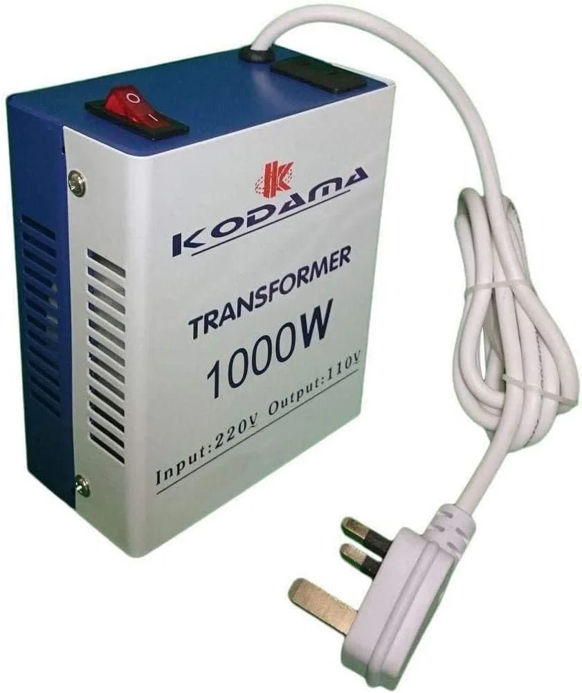 ترانسفورماتور کوداما KT1000W (220 ولت به 110 ولت، 1000 وات)