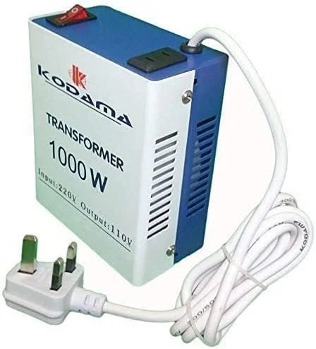 ترانسفورماتور کوداما KT1000W (220 ولت به 110 ولت، 1000 وات) ترانسفورماتور کوداما KT1000W (220 ولت به 110 ولت، 1000 وات)