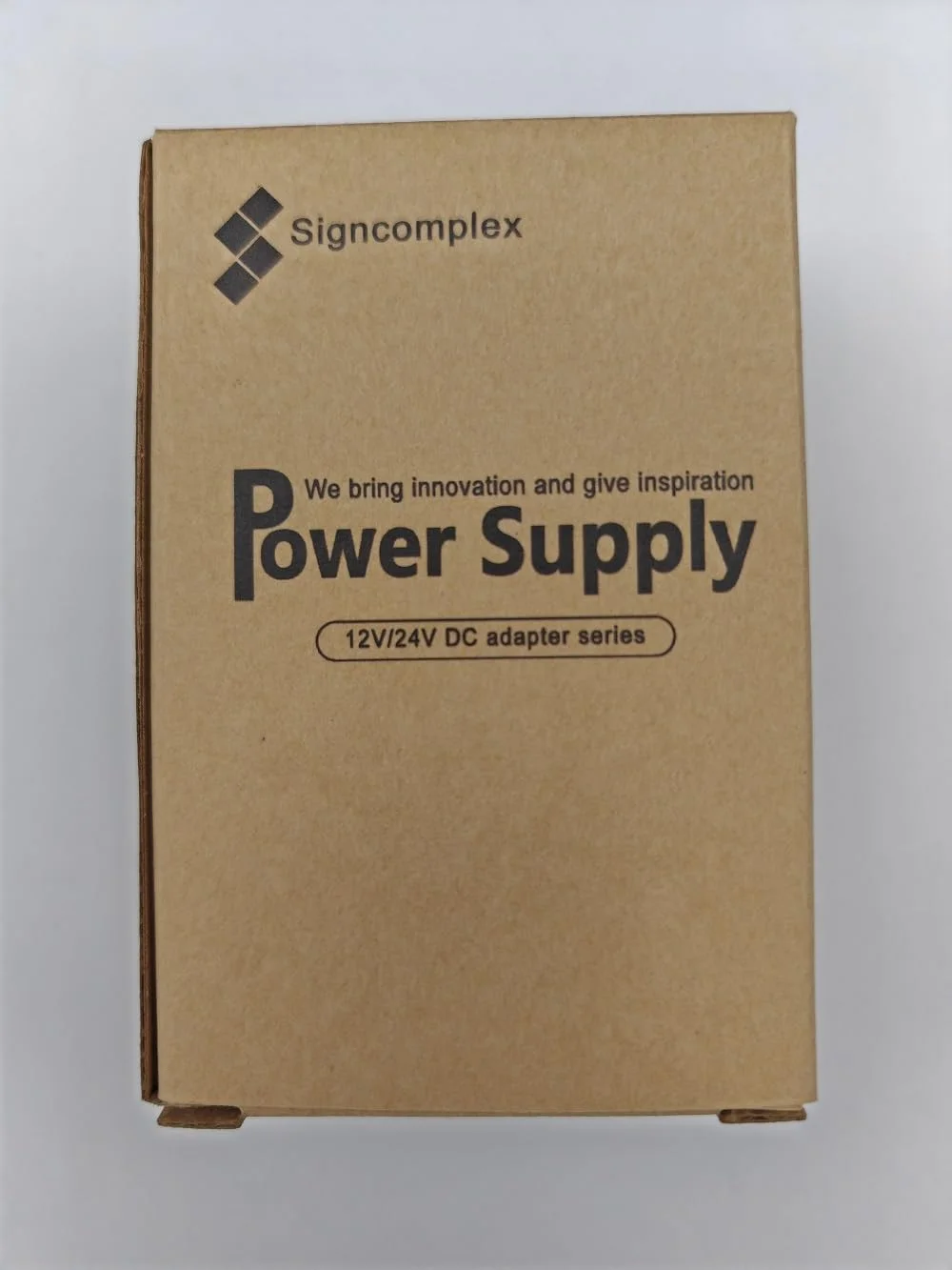 منبع تغذیه سوئیچینگ LED Signcomplex، آداپتور ترانسفورماتور، خروجی آداپتور برق 12 ولت DC 2 آمپر حداکثر 24 وات حداکثر، دارای گواهینامه CE (پلاگین EU)