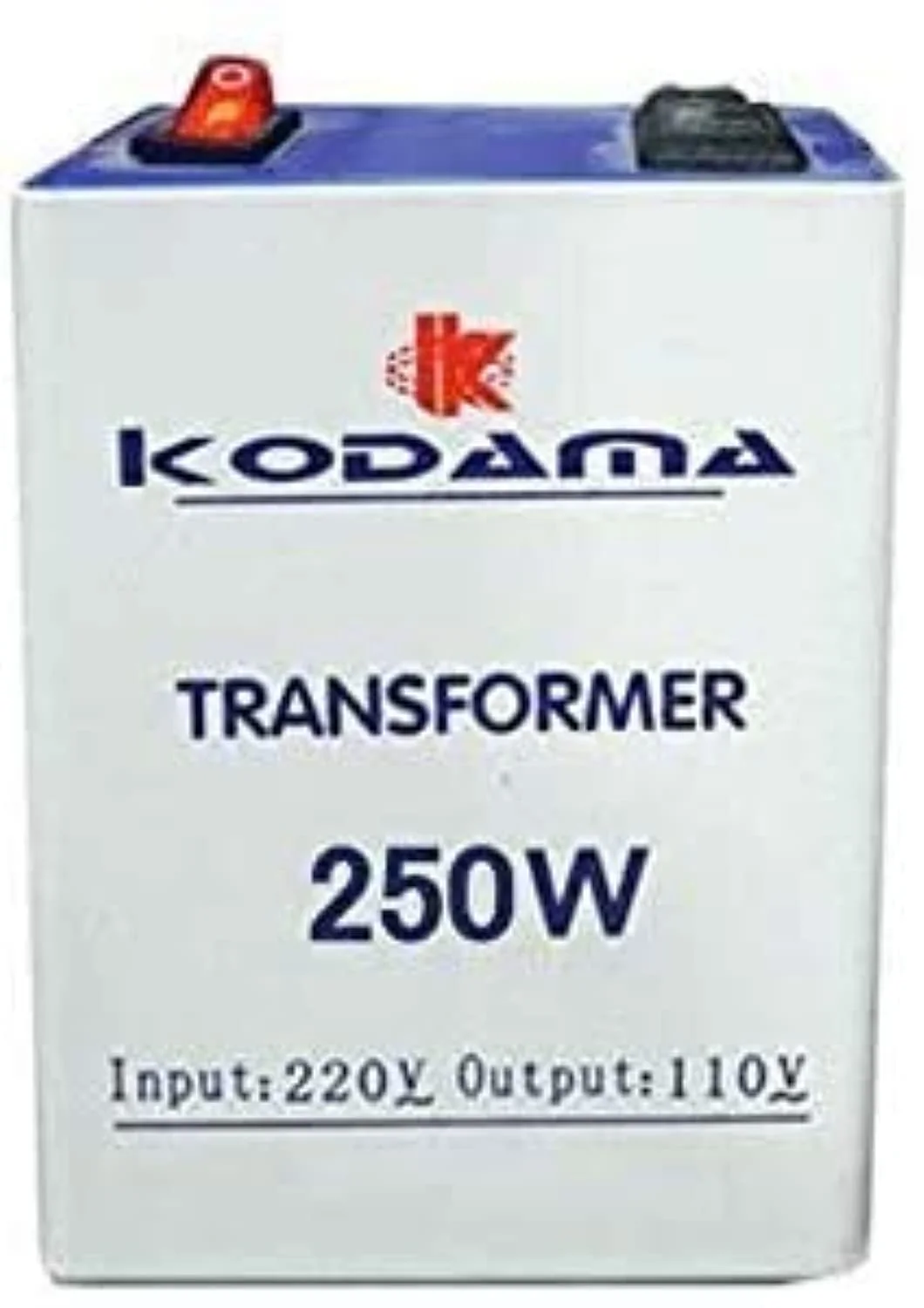 ترانسفورماتور KODAMA KT250W تبدیل 220 ولت به 110 ولت 250 وات