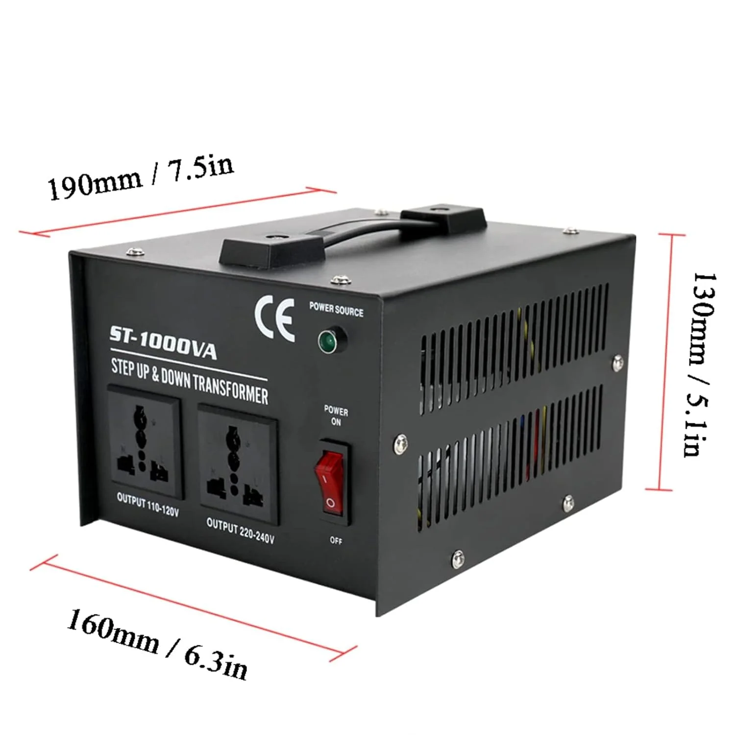 ترانسفورماتور افزاینده کاهنده هوشمند و کارآمد VKONERL مدل ST-1000W مناسب برای مصارف خانگی 0-220 ولت، مبدل ولتاژ لوازم برقی خانگی ترانسفورماتور افزاینده کاهنده هوشمند و کارآمد VKONERL مدل ST-1000W مناسب برای مصارف خانگی 0-220 ولت، مبدل ولتاژ لوازم برقی خانگی