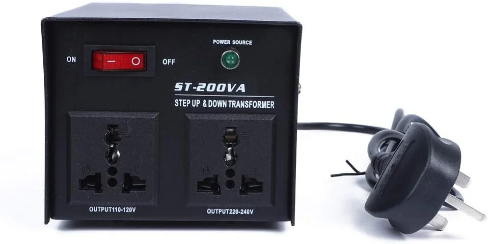 ترانسفورماتور Eacam، ترانسفورماتور هوشمند و کارآمد افزاینده کاهنده ولتاژ، مبدل ولتاژ لوازم برقی خانگی 200 وات