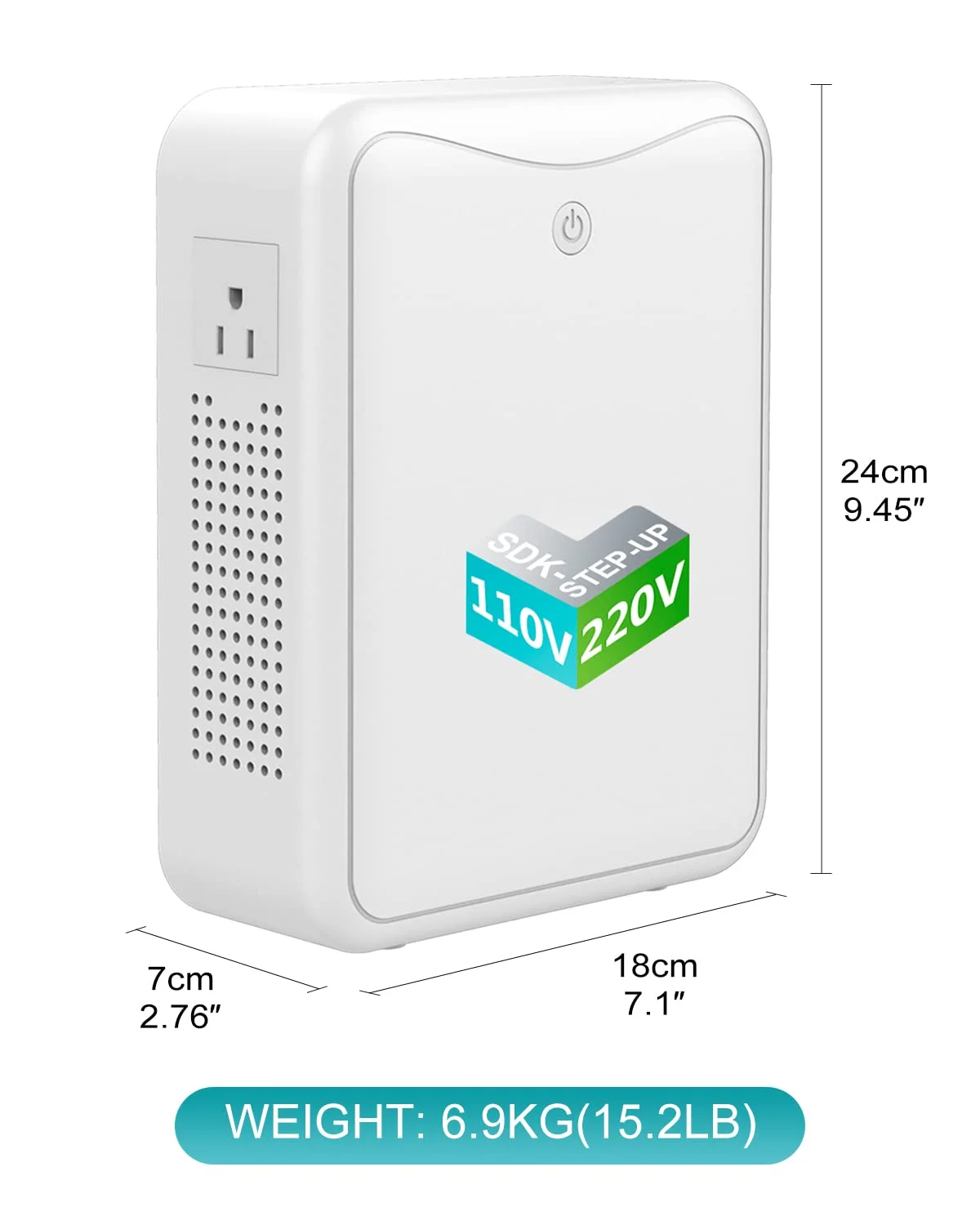 ترانسفورماتور کاهنده 240 ولت به 110 ولت 3000VA مبدل ولتاژ