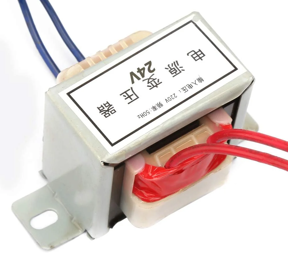 ترانسفورماتور قدرت Eujgoov AC 220V به AC 12V 24V 10W 50Hz تک EI مبدل های قدرت ترانسفورماتور (24 ولت) ترانسفورماتور قدرت Eujgoov AC 220V به AC 12V 24V 10W 50Hz تک EI مبدل های قدرت ترانسفورماتور (24 ولت)